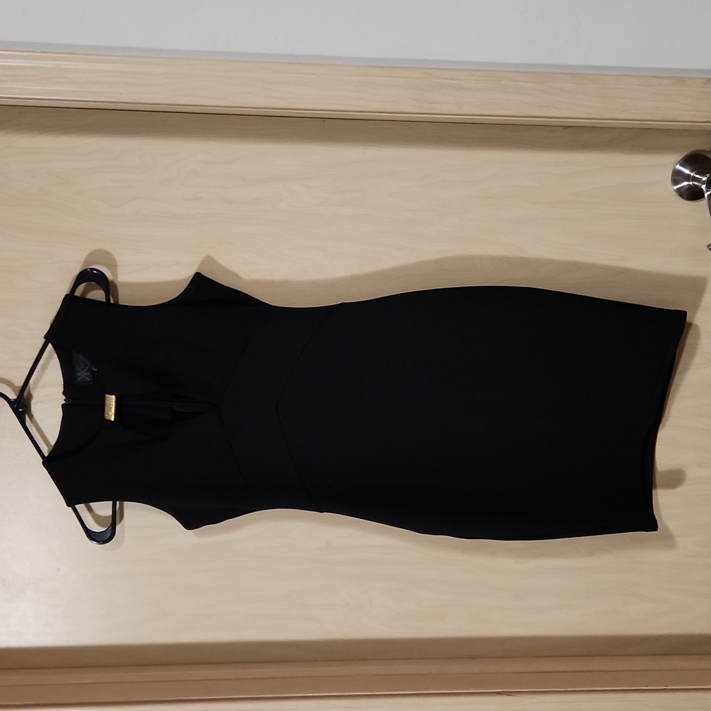 Kardashian Keyhole Dress Black XS